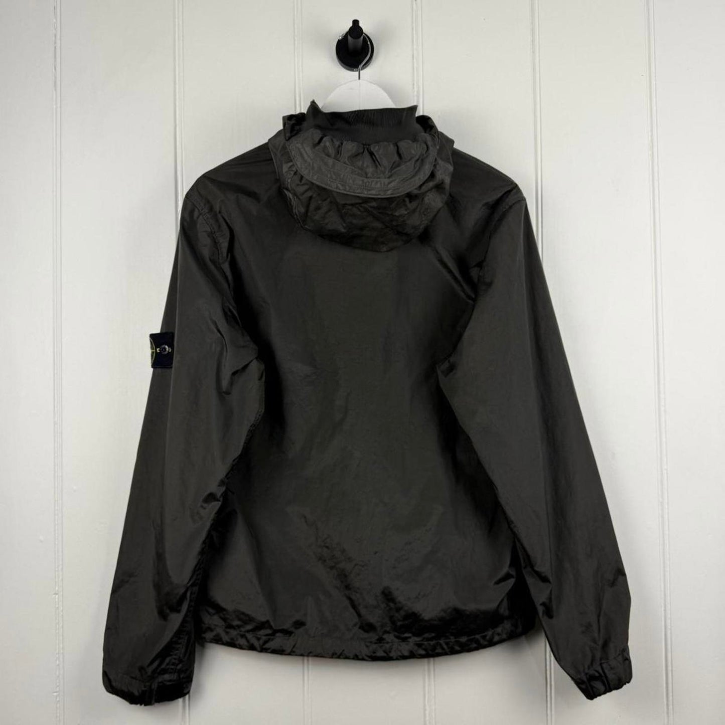 Stone Island Nylon Hooded Windbreaker (M)