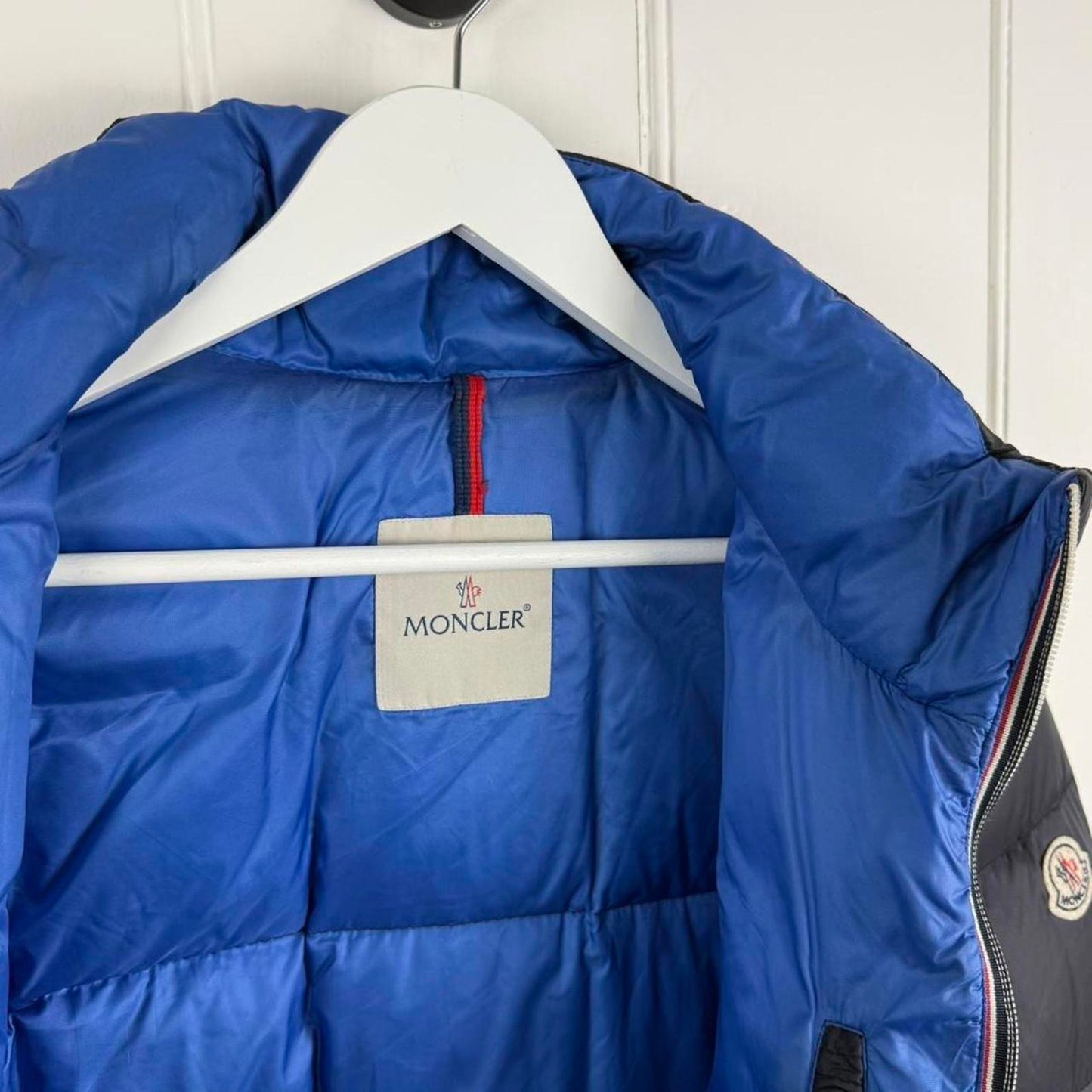 Moncler Lefranc Down Puffer Jacket Navy (fits L/XL)