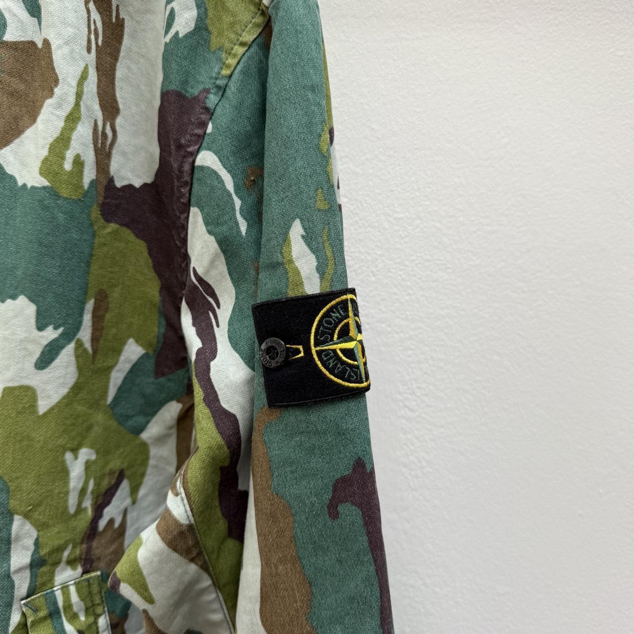 Stone Island Flowing Camo Bomber Jacket (L)