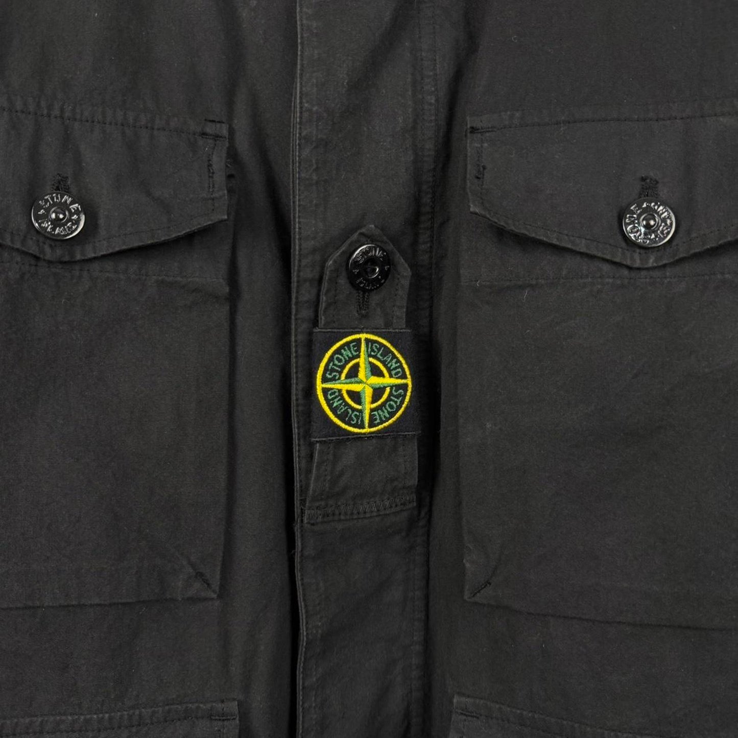 Stone Island Cotton/Cordura Field Jacket Black (XL)