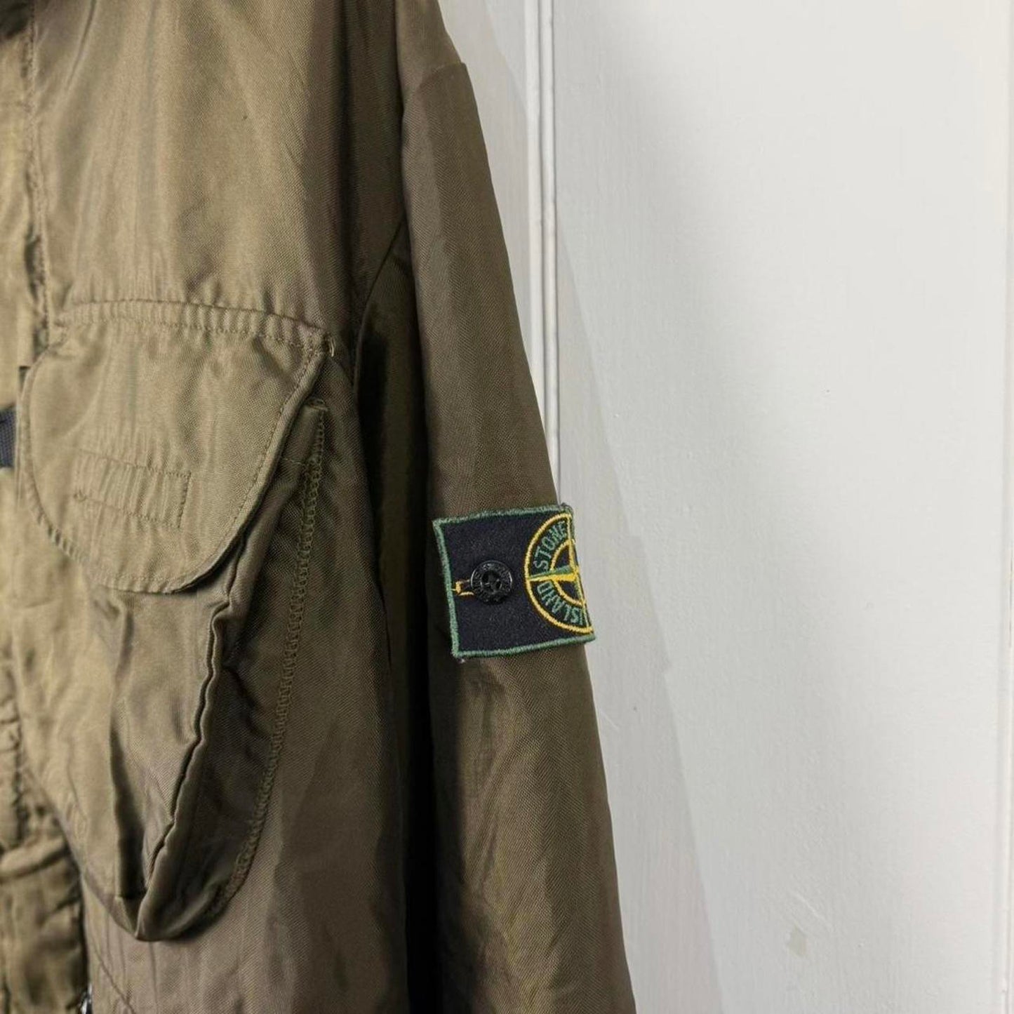 1994 Stone Island Formula Steel Jacket Olive (XL)