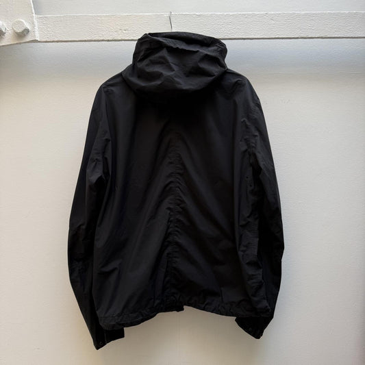 Stone Island Garment Dyed Performance Tela Hooded Jacket – Black (L)