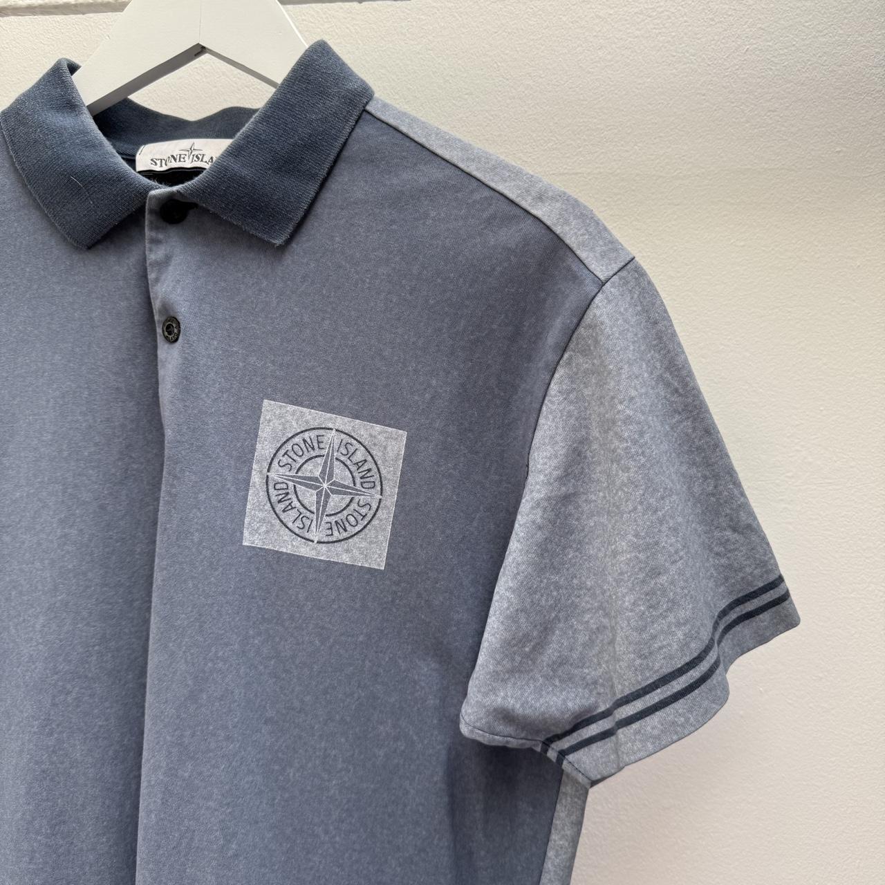 Stone Island Colour Block Polo Shirt (L)