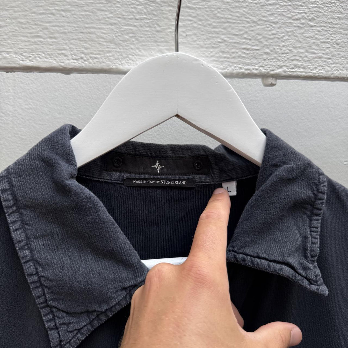 00s Stone Island Denims Corduroy shirt (L)