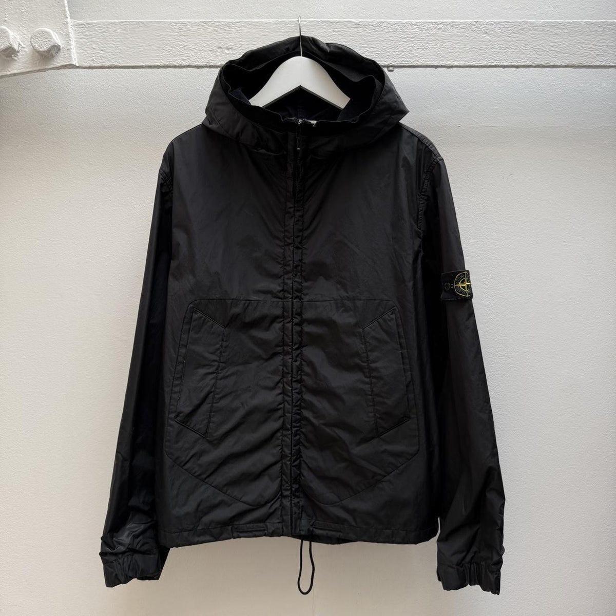 00’s Stone Island Nylon Metal Lamy Flock Jacket (L)