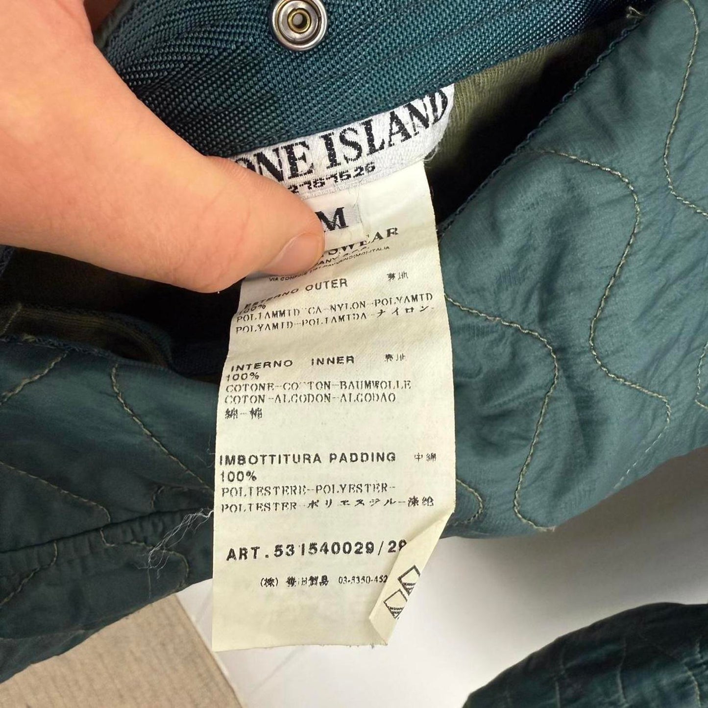 Stone Island Reversible Quilted Jacket (M)