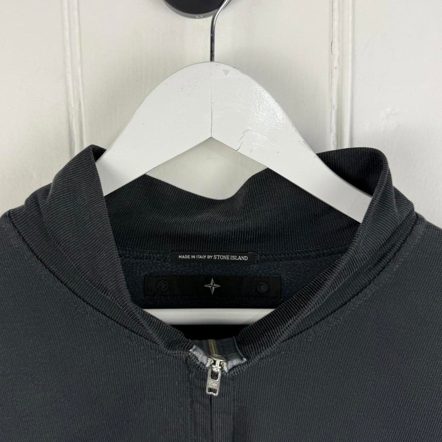 Stone Island Denims Zip Sweatshirt Black (XXL)