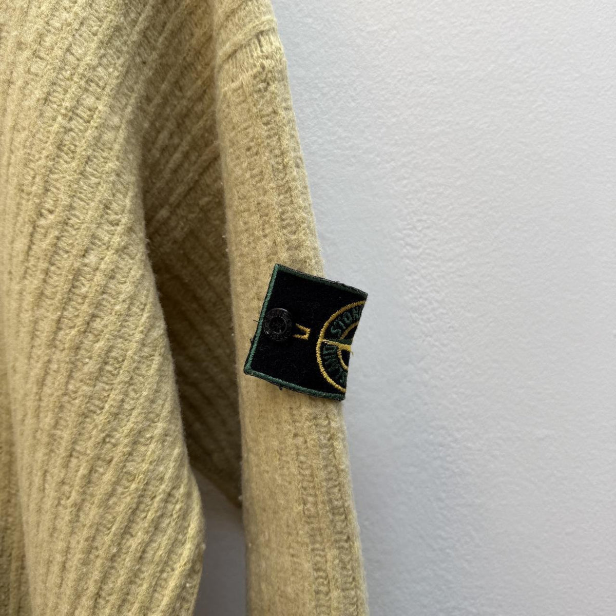 90’s Stone Island Ribbed Wool Blend Knit Jumper (M/L)
