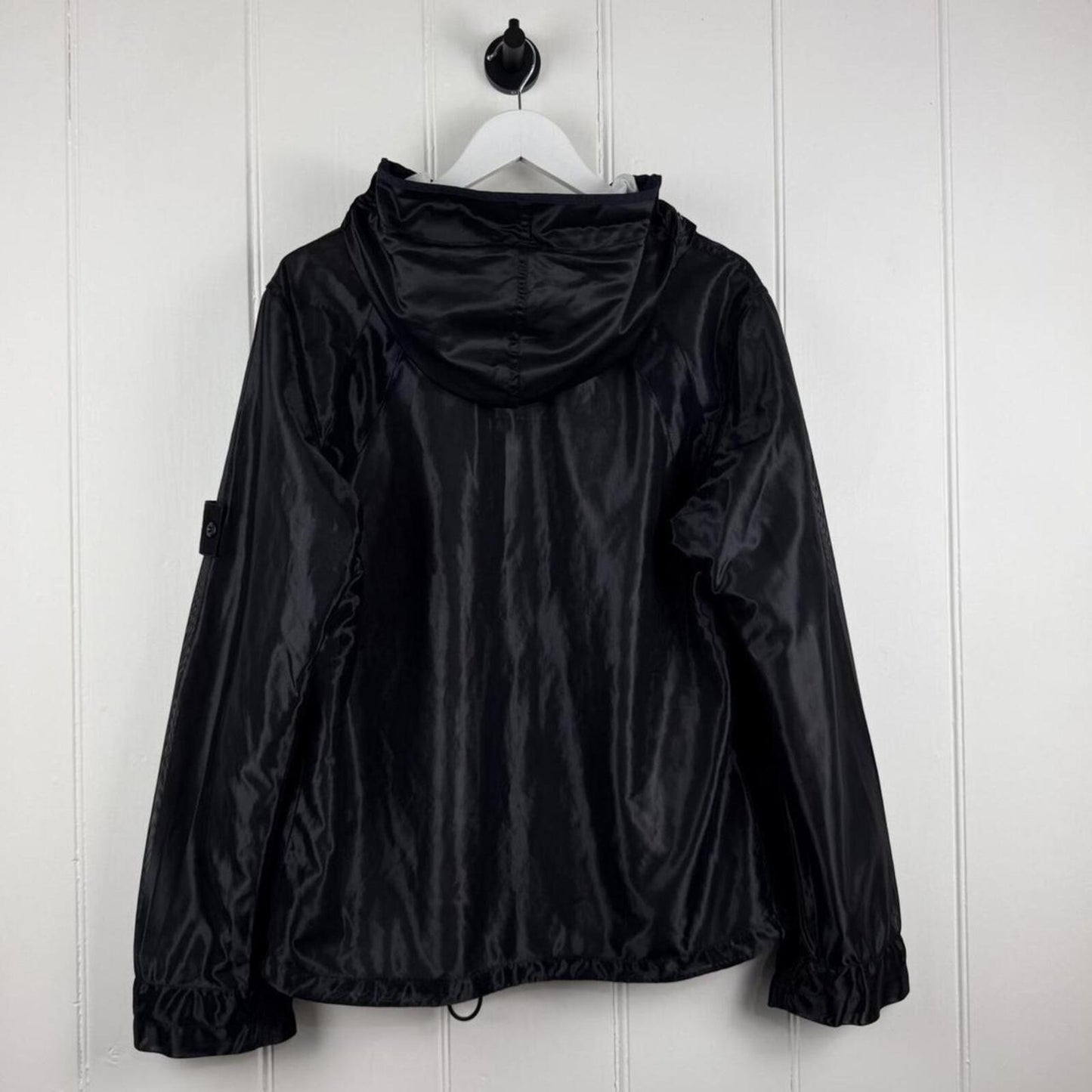 Stone Island 2007 Mesh Reflective Jacket Navy/Black (L)