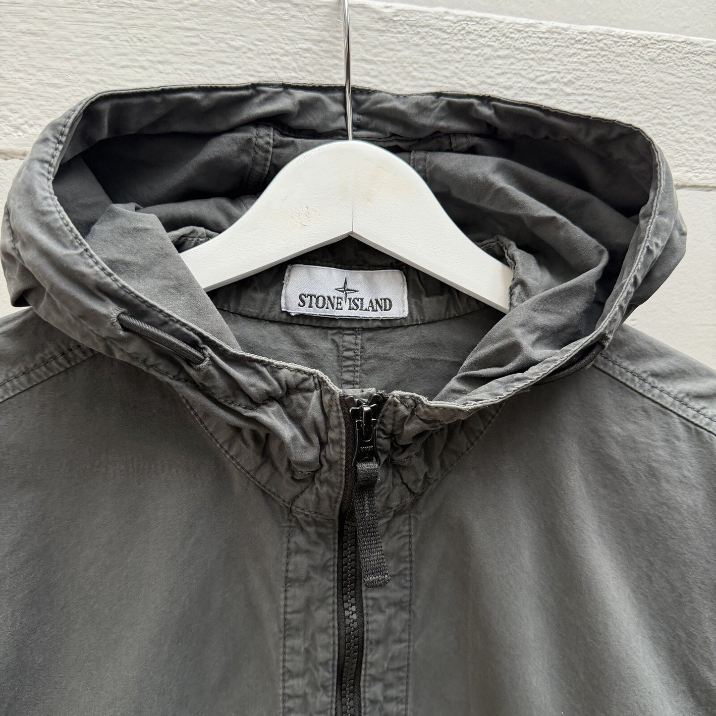 Stone island Hooded Overshirt Half Zip (M)