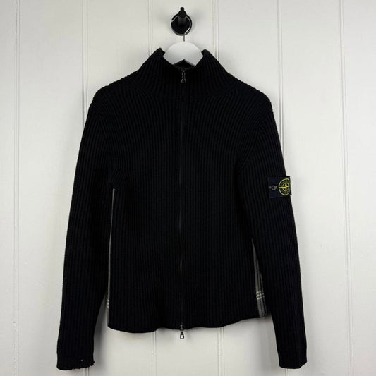 Stone Island Full Zip Rib Knit (M)