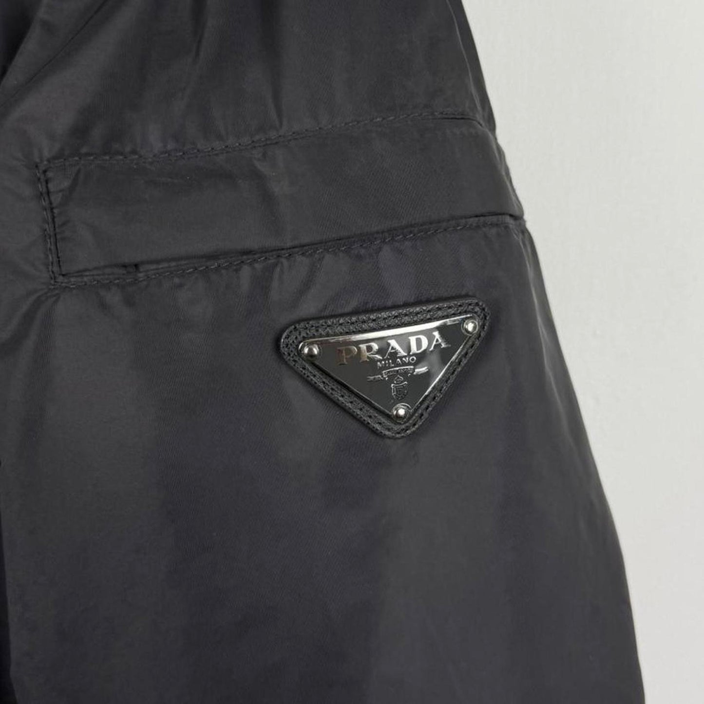 Prada Nylon Hooded Jacket (XL)