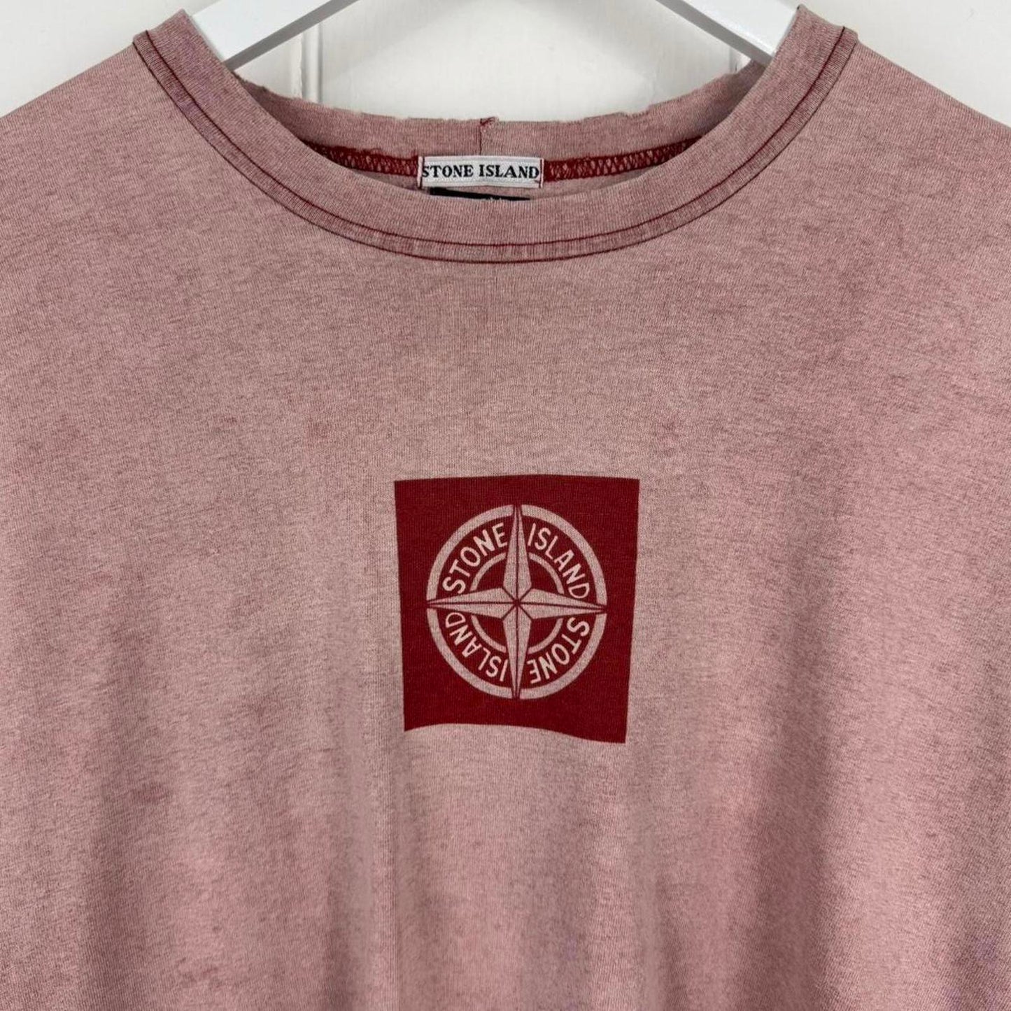 Stone Island Mid 00s Logo T-Shirt (L)