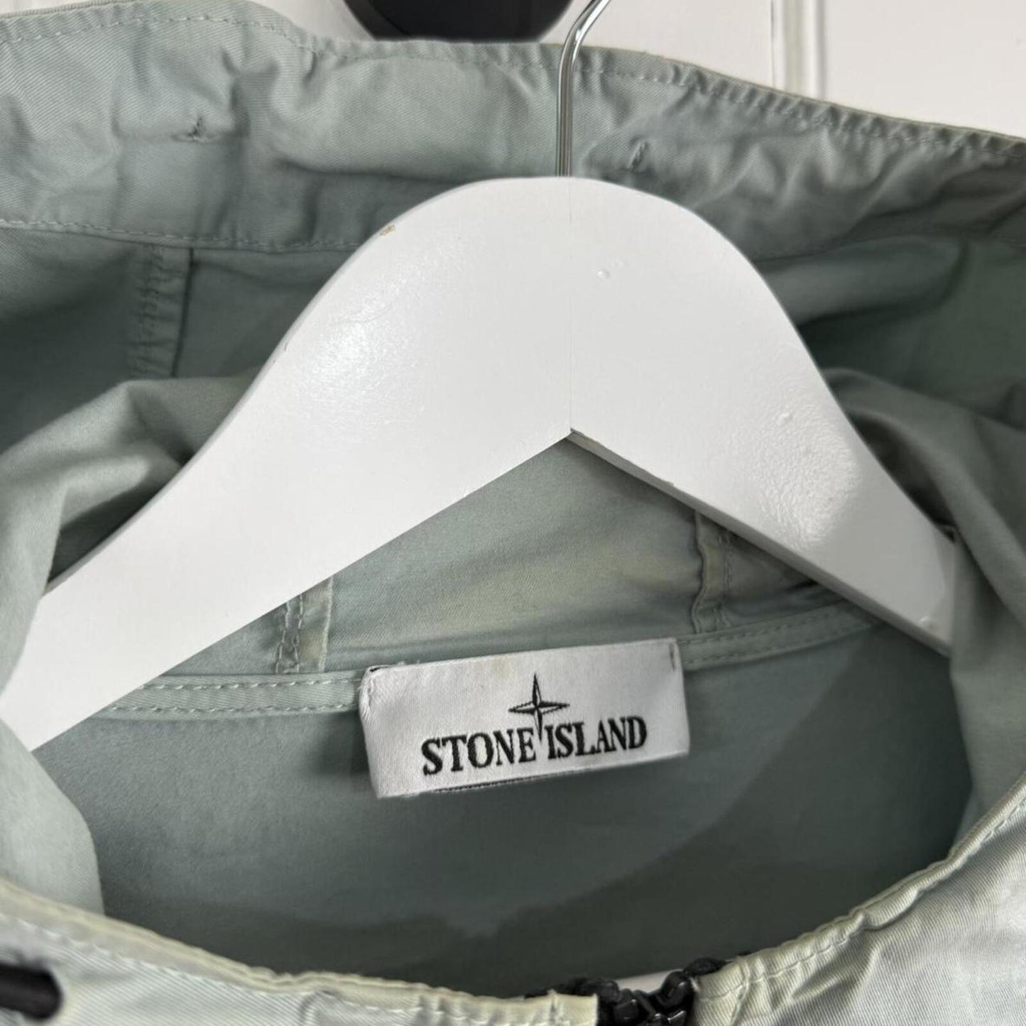 Stone Island Supima Cotton Twill Stretch-TC Jacket Sage Green (L)