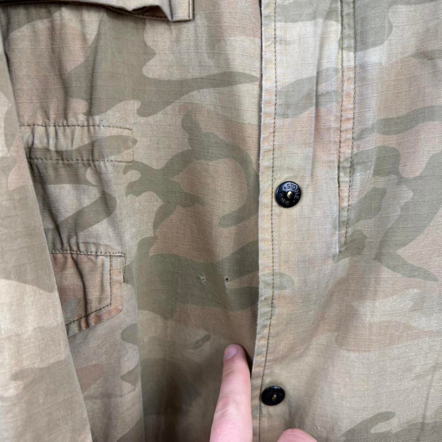 1990 Stone Island Ice Camo Jacket Carpenter (M)