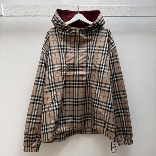 2000’s Burberry Nova Check Windbreaker Jacket (XL)