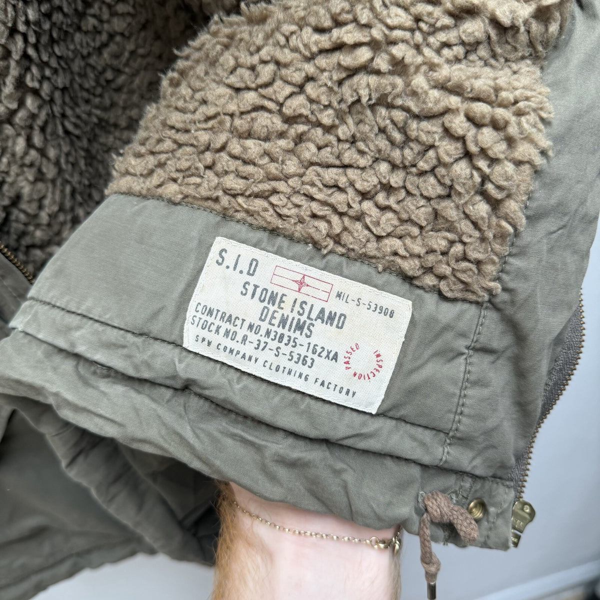 Stone Island Denims Military Parka (XXL)