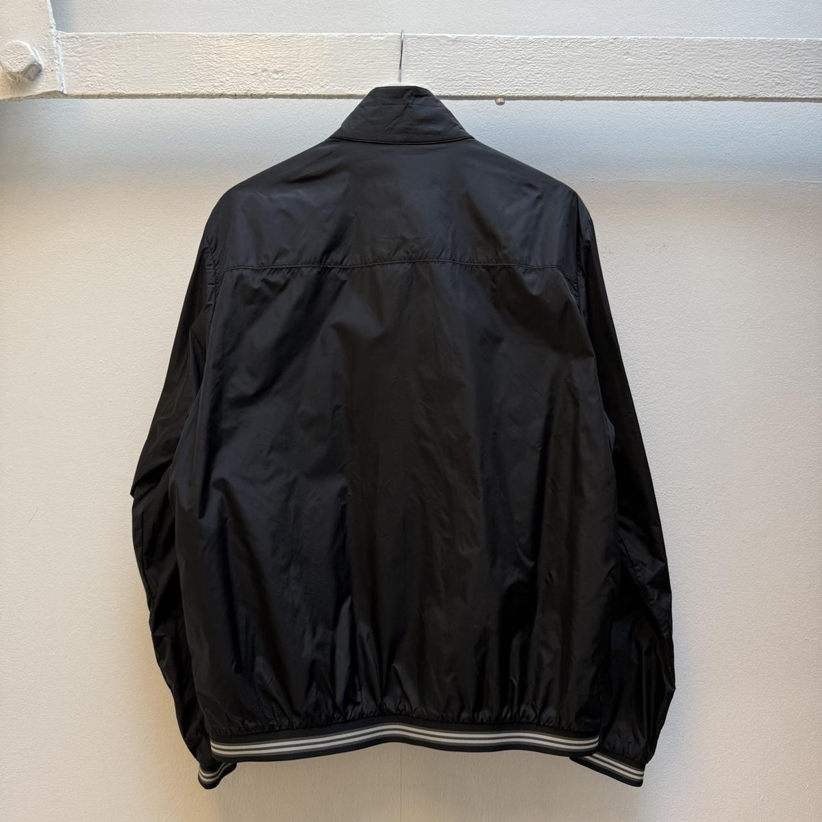 Moncler Lamy Lightweight Nylon Bomber Jacket (L)