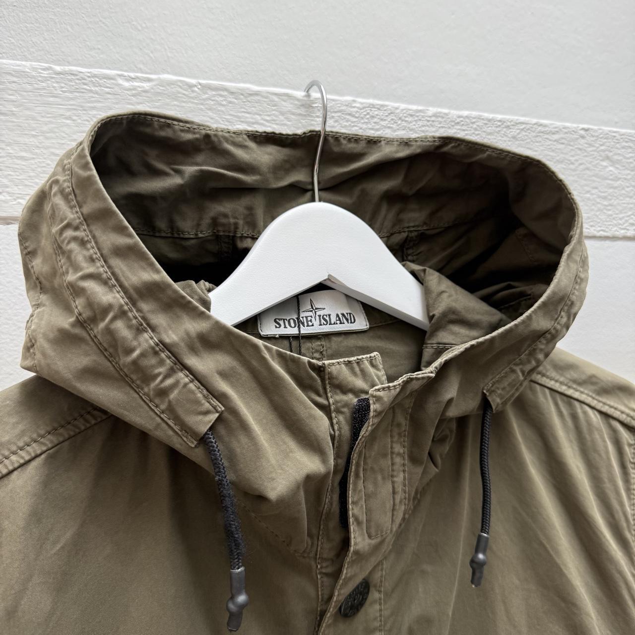 Stone Island Canvas Hooded Over Shirt (L)