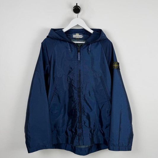 Stone Island Formula Steel Hooded Jacket Blue (M)