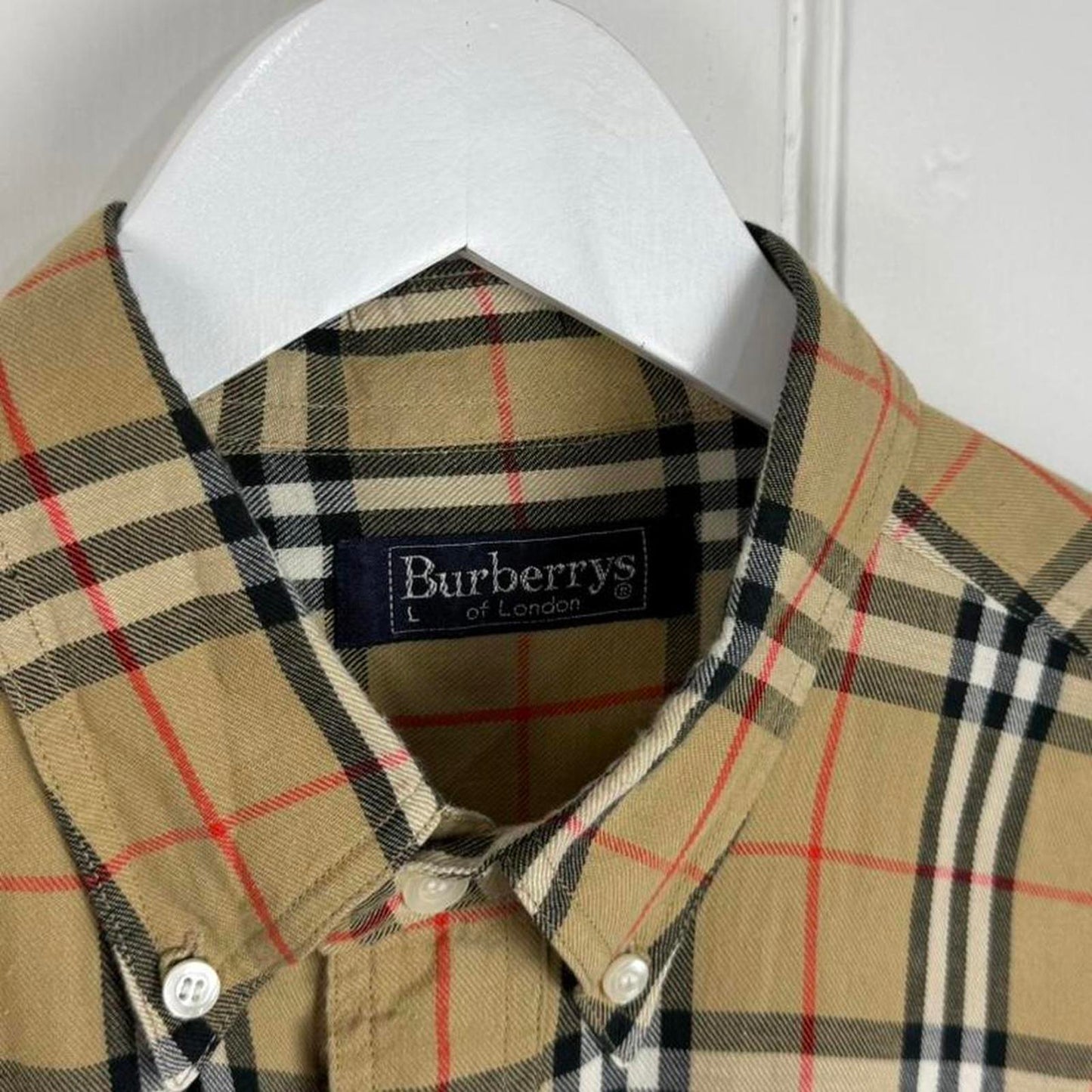 Vintage Burberry’s Nova Check Shirt (L)