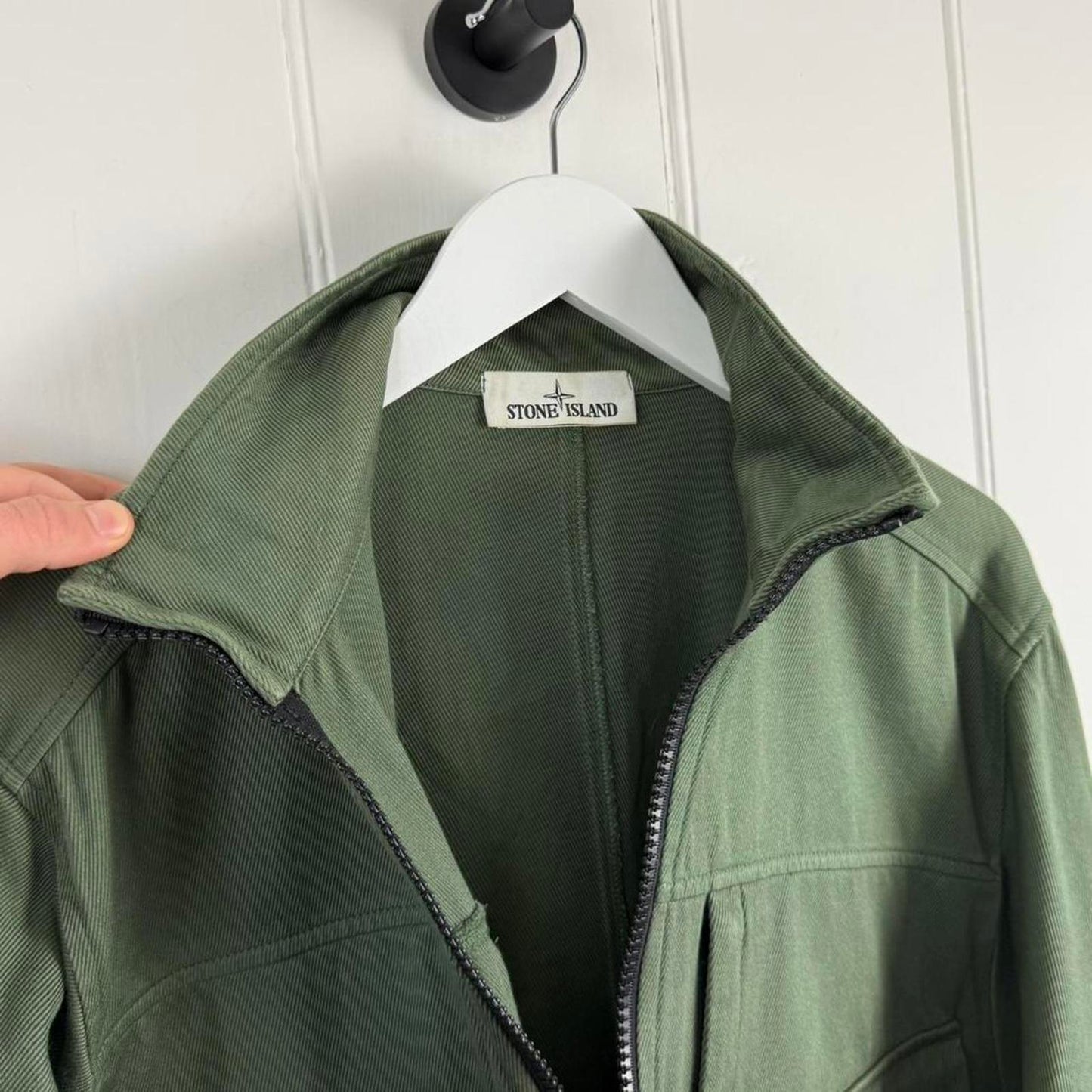 Stone Island Heavy Cotton Smock Pullover Green (M)