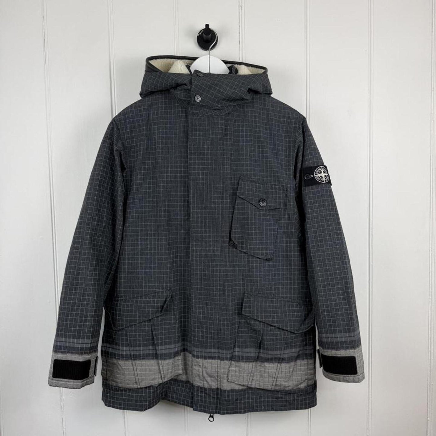 Stone Island Reflective Ripstop Chiné Jacket (M)