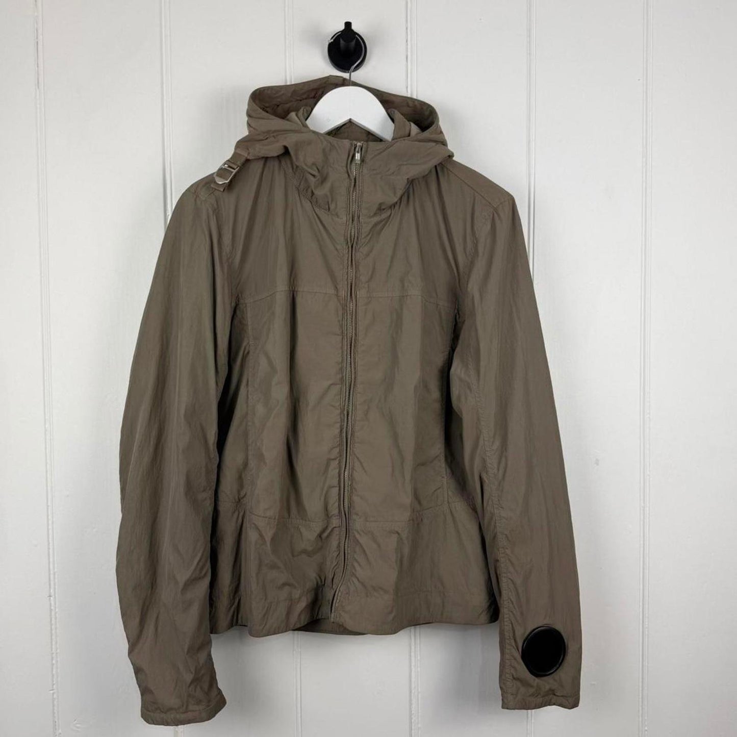C.P. Company Lens Hooded Jacket Khaki (S/M)