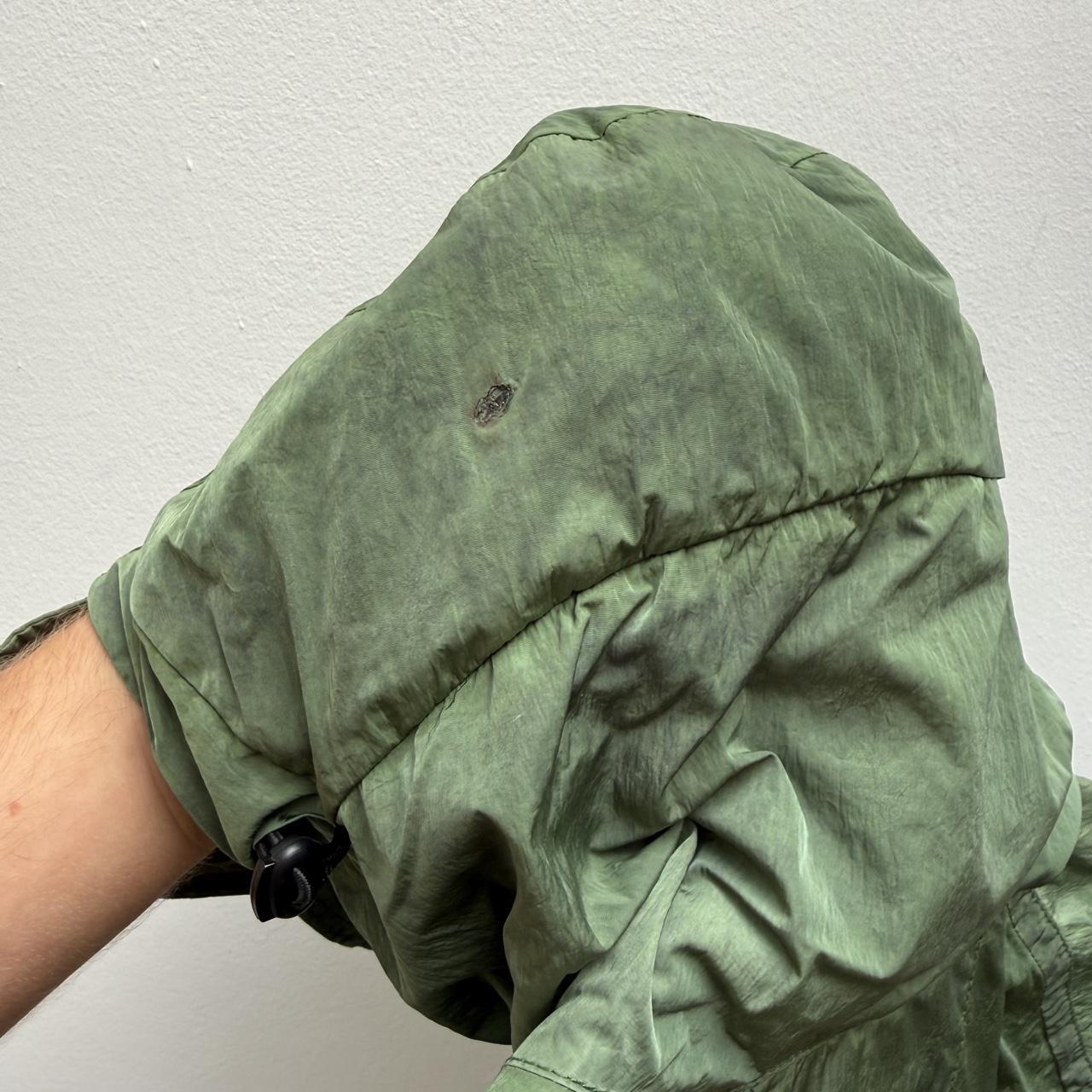 CP Company Re Colour Windbreaker Pullover Jacket in Green (M)