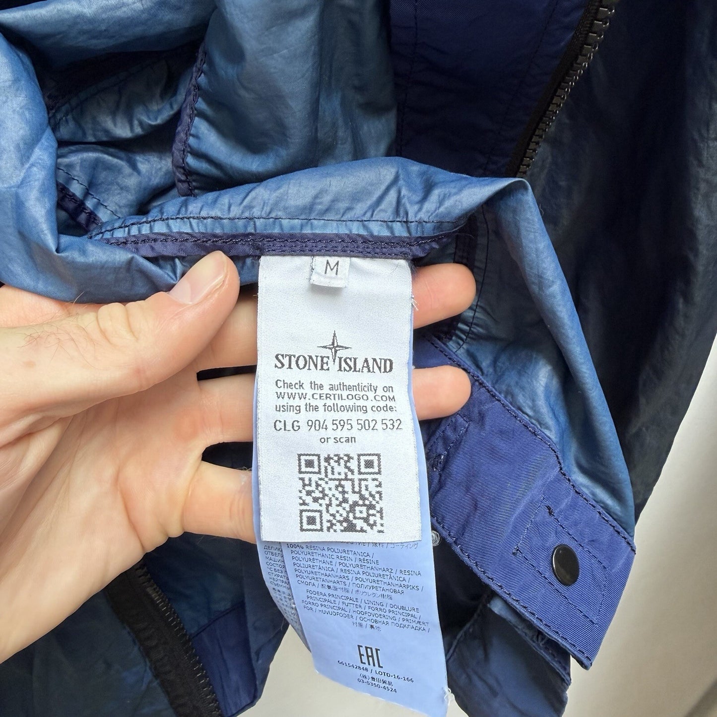 Stone Island Nylon Metal Watro Colour Weft (M)