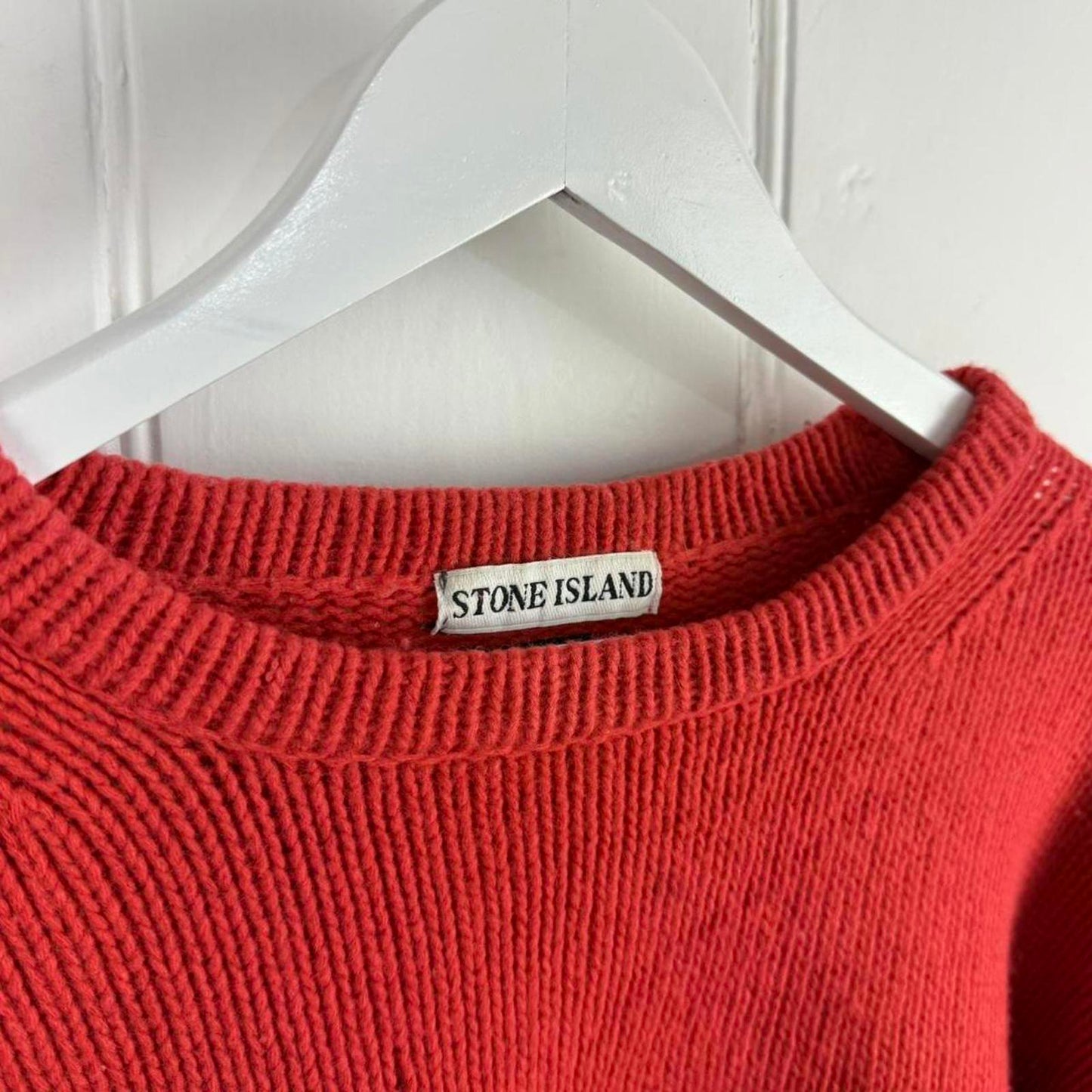 Stone Island Green Edge Badge Knit (L)