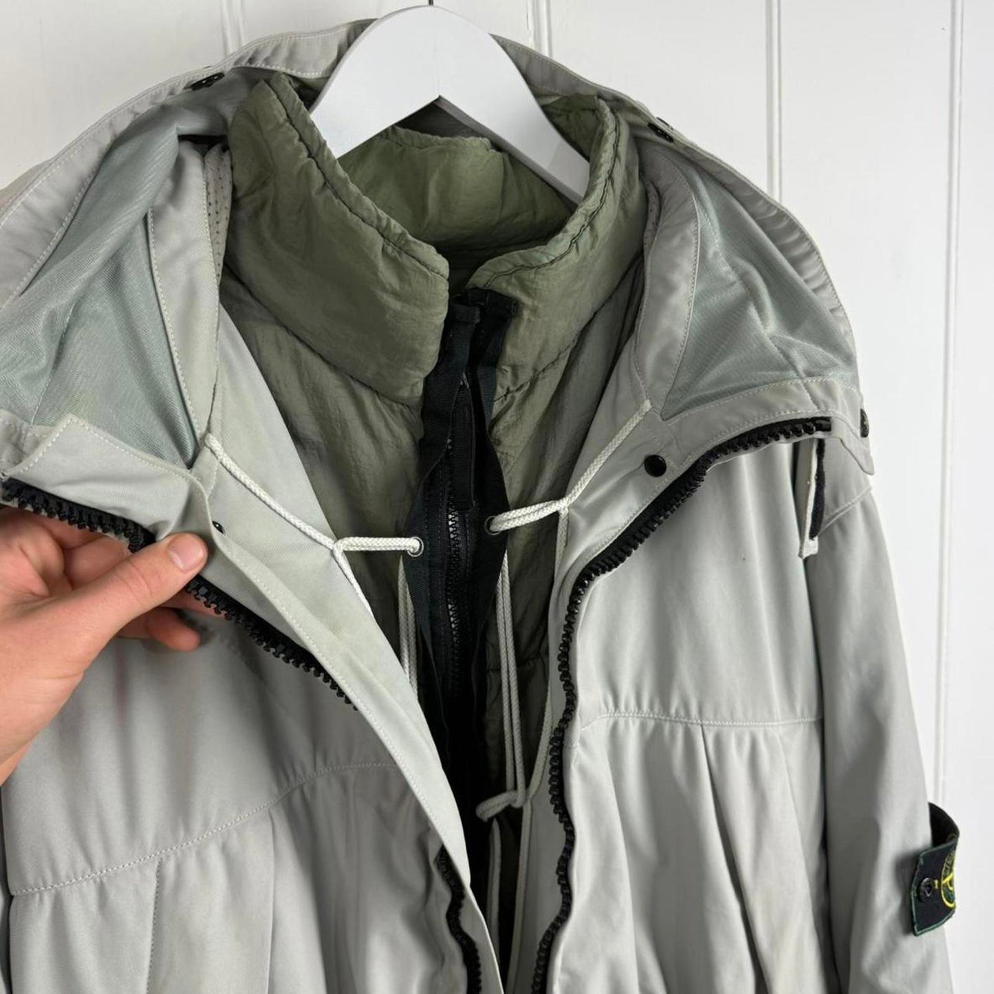 Stone Island Nylam Dutch Rope Parka Jacket (XXL)