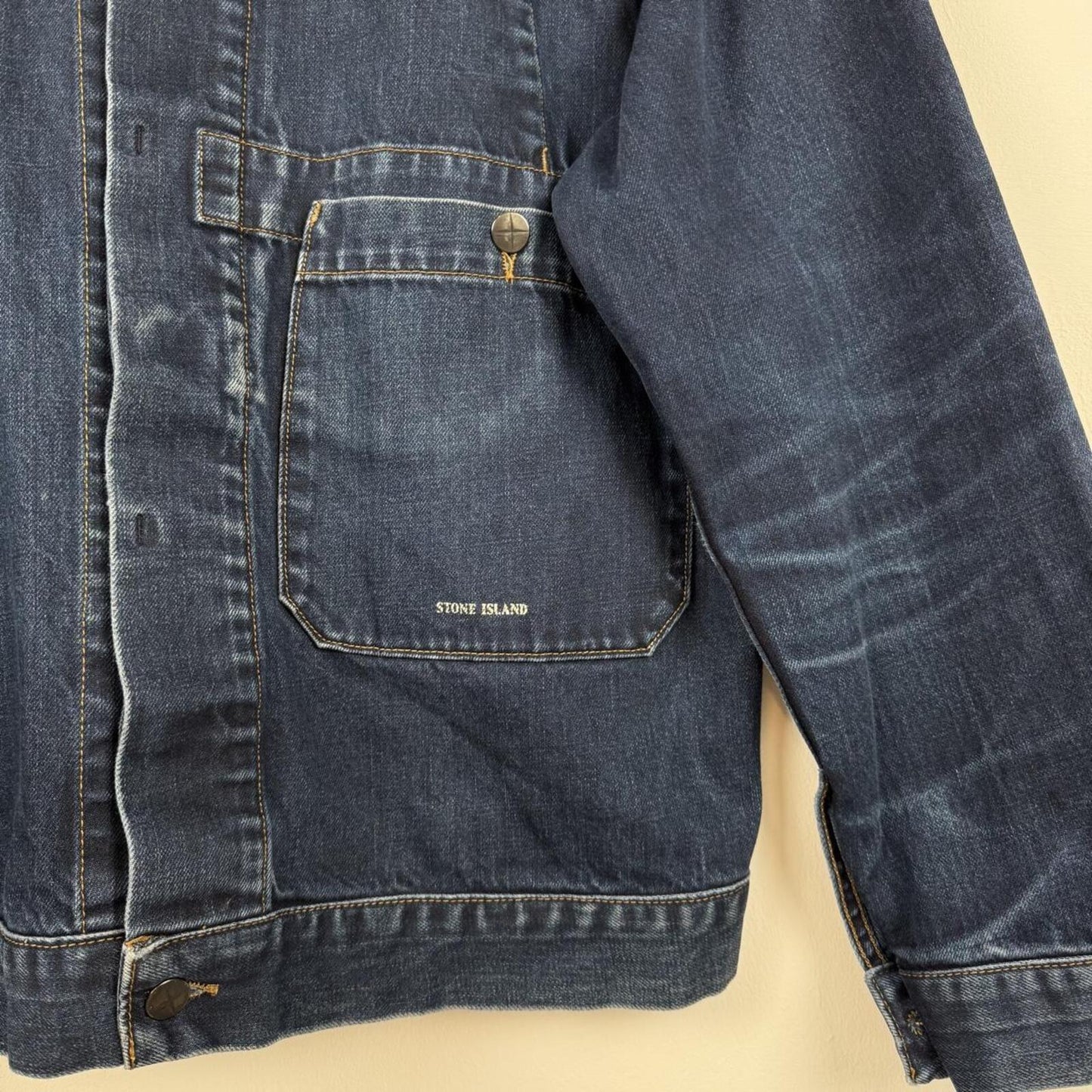 Stone Island Denim Jacket Indigo (XL)