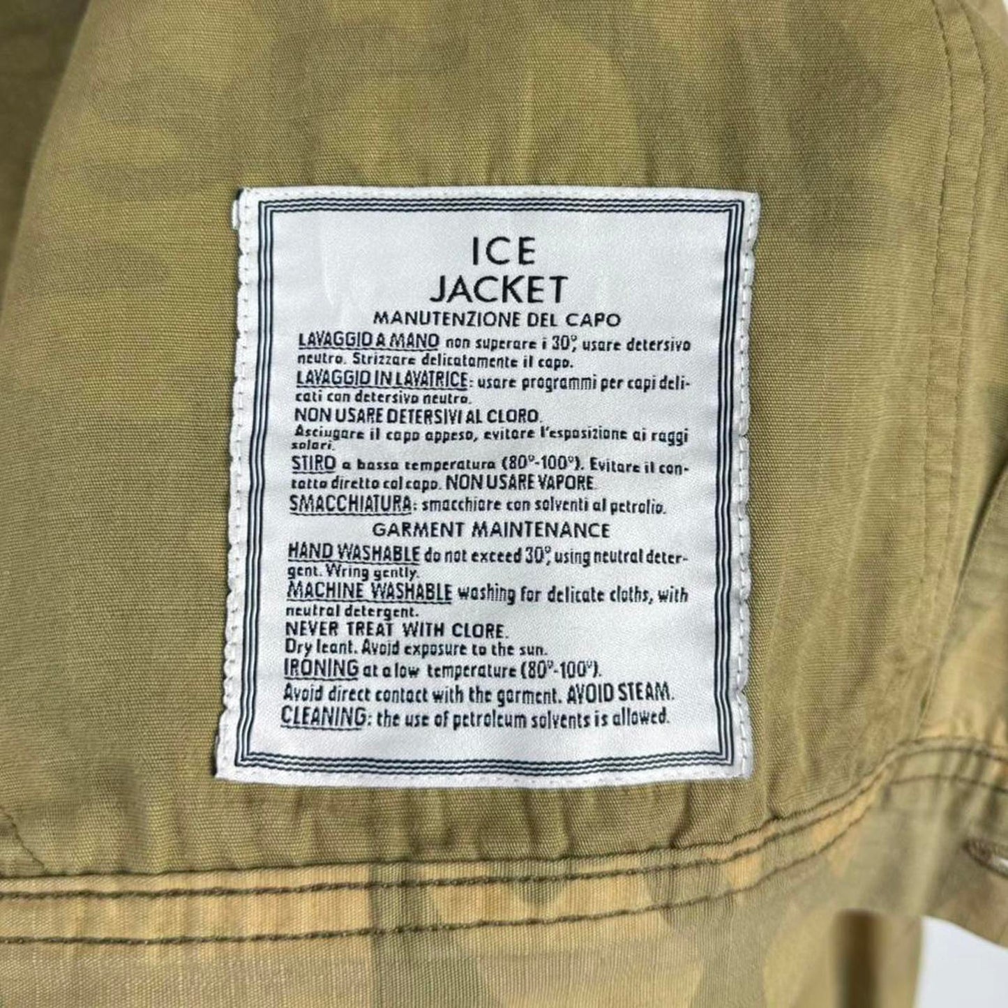 1989 Stone Island Ice Camouflage Jacket (M)