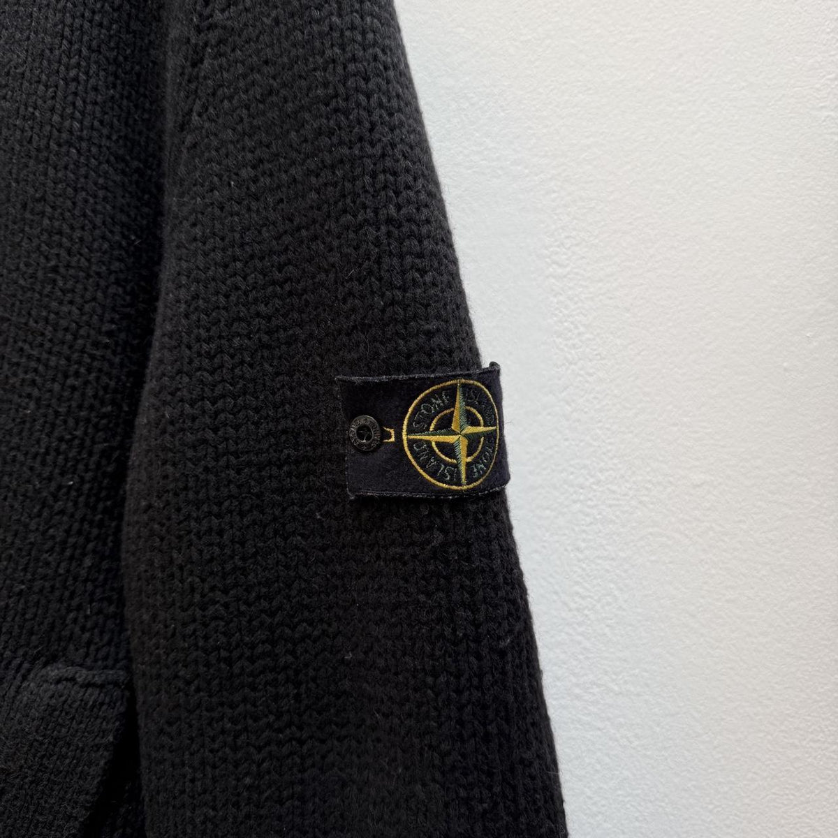 Early 00s Stone Island President Knit Jumper (XXL)
