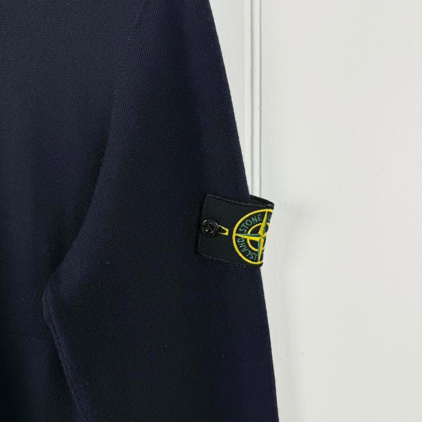 Stone Island Full Zip Wool Knit (M)