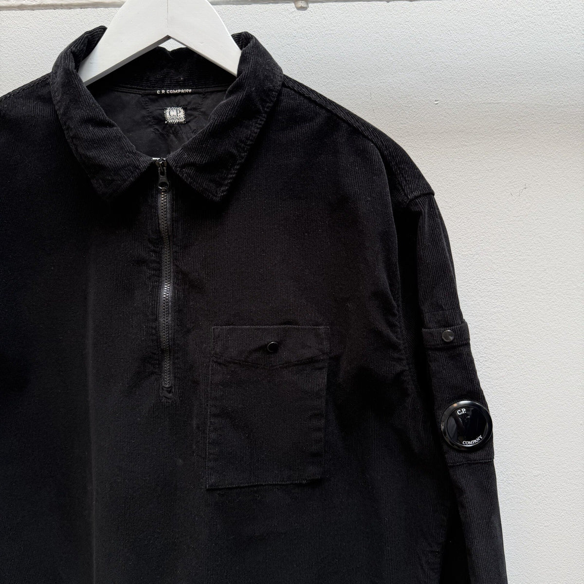 CP Company Q-Zip Corduroy Overshirt (XL)