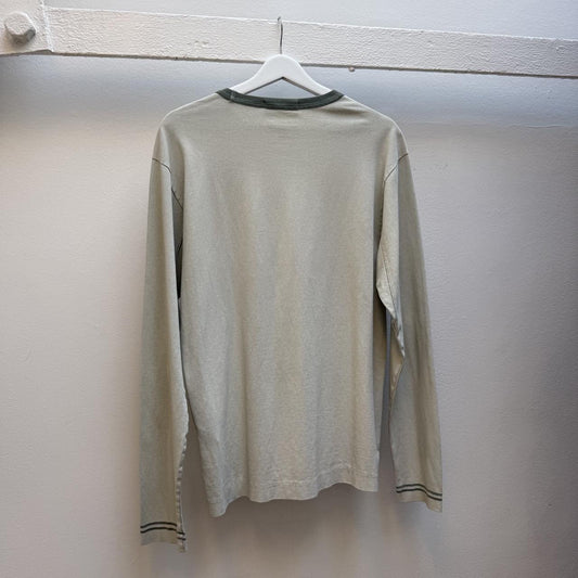 Stone Island Long Sleeve Logo T-Shirt (M)