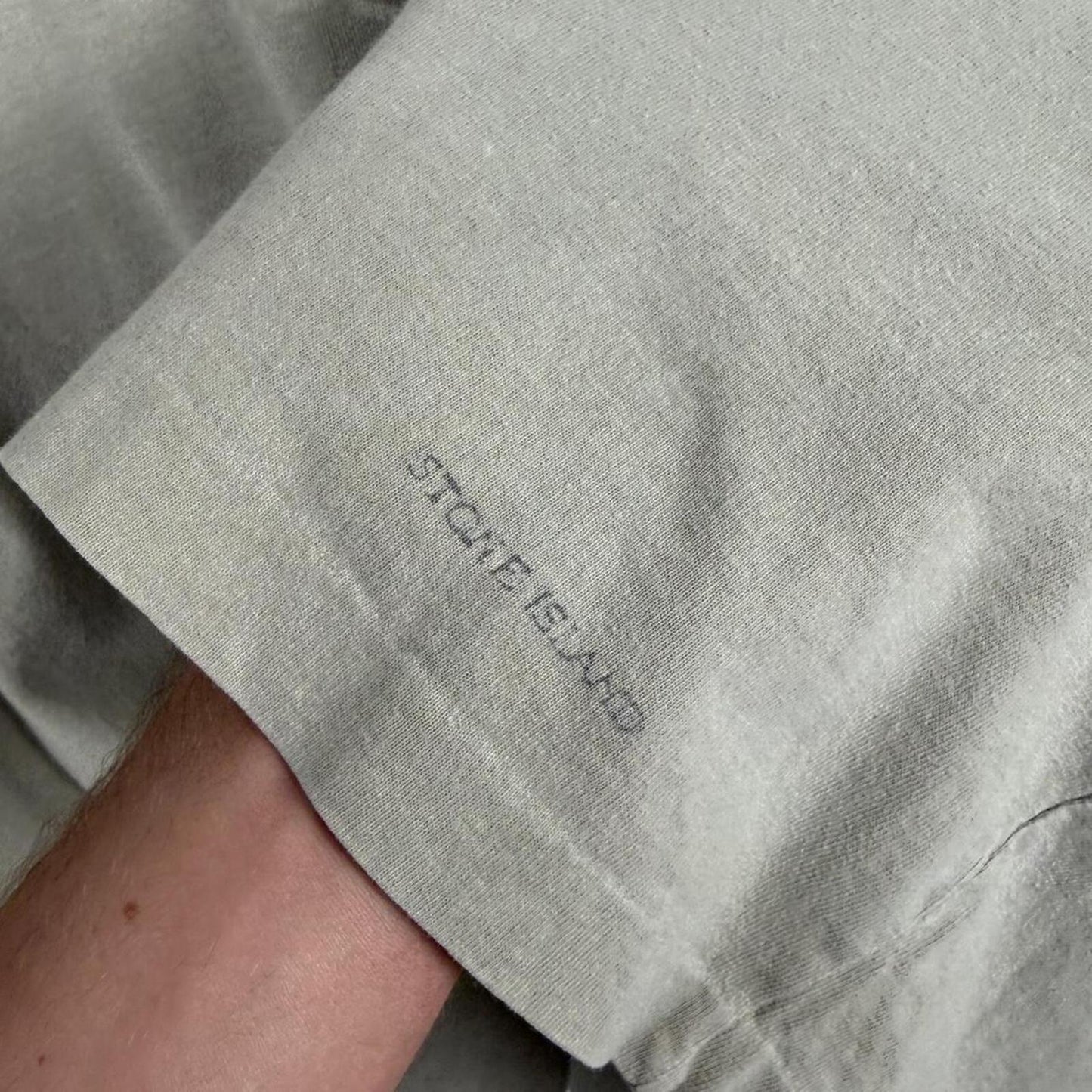 Stone Island Compass Logo T-Shirt Beige (L)