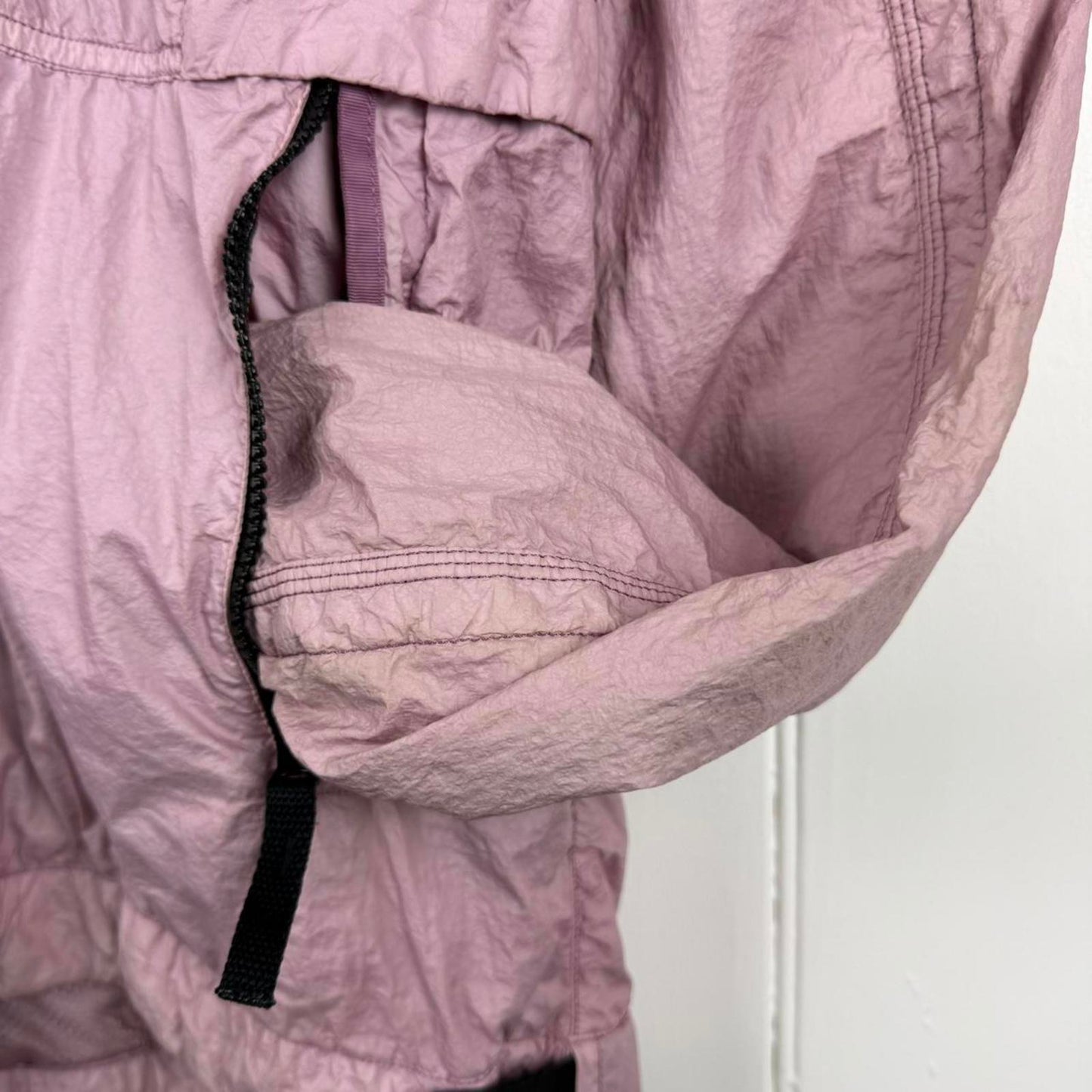 Stone Island Membrana TC Hooded Jacket Pink (L)