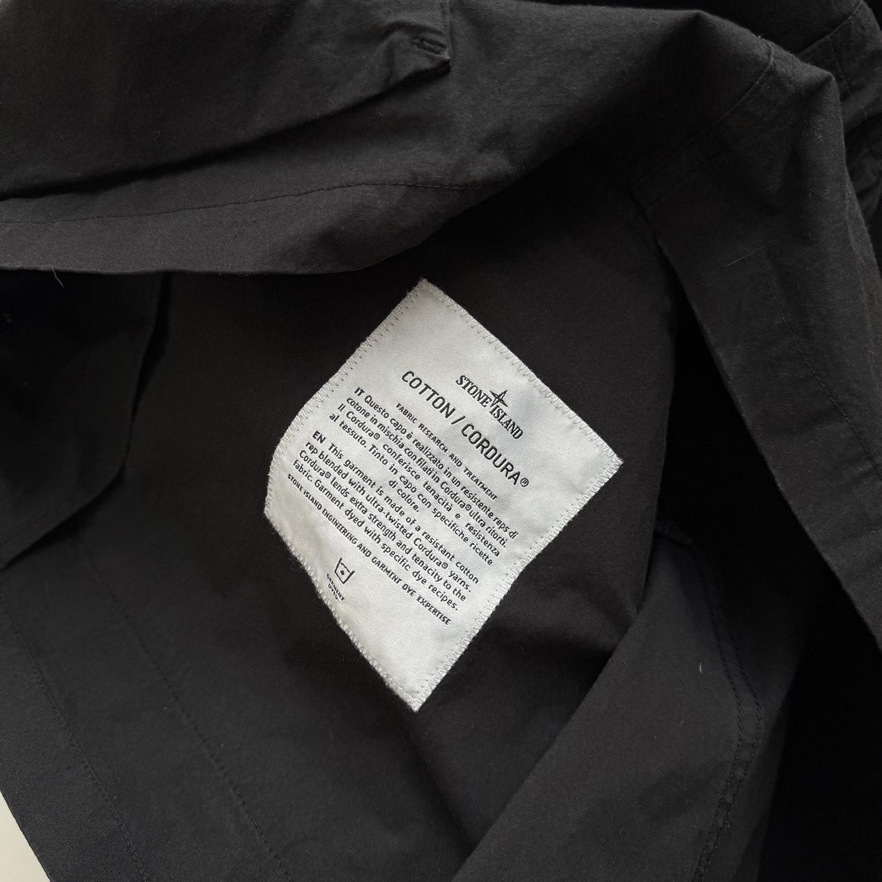 Stone Island Cotton Cordura Field Jacket in black (XXL)