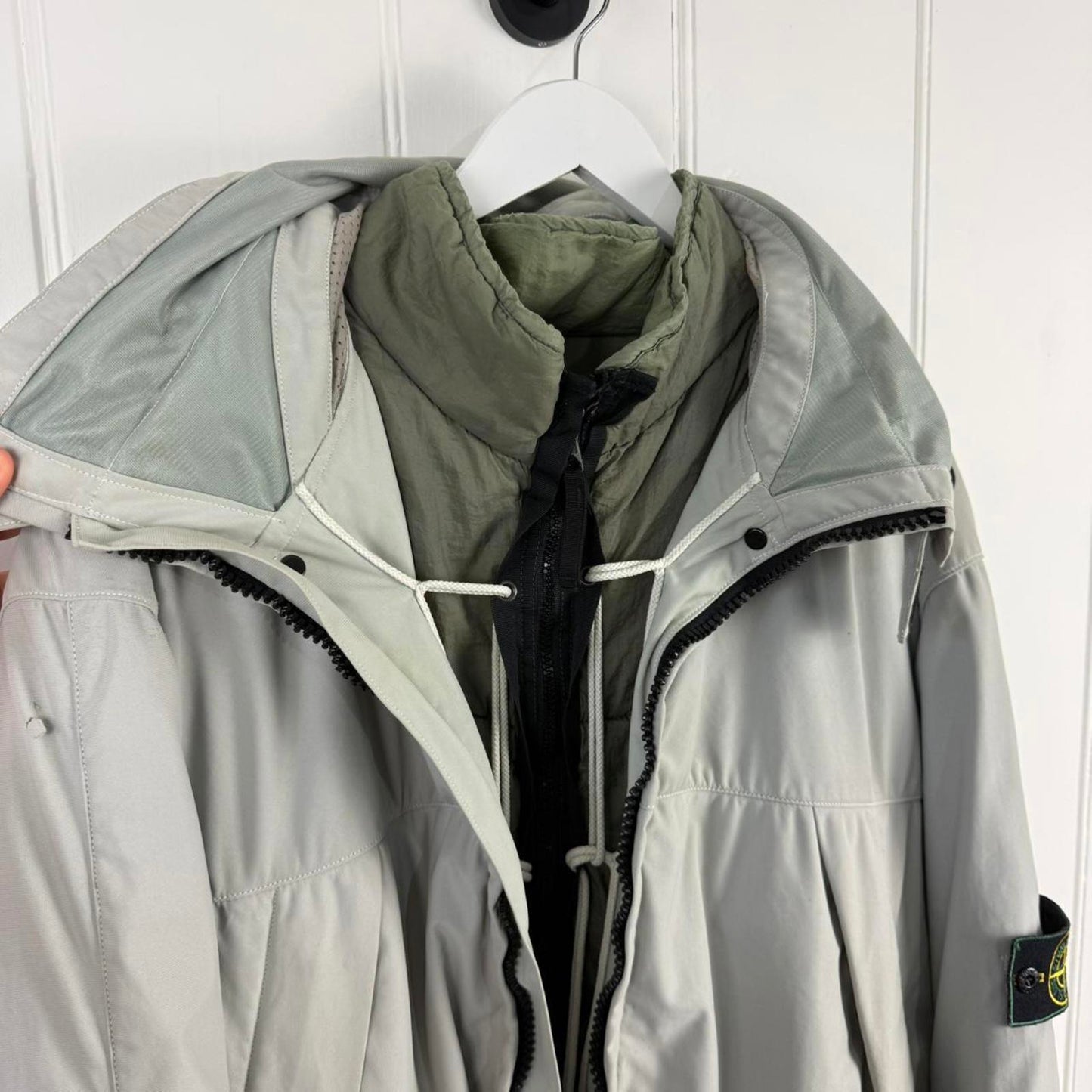 1997 Stone Island Dutch Rope Nylam Parka Jacket (XXL)