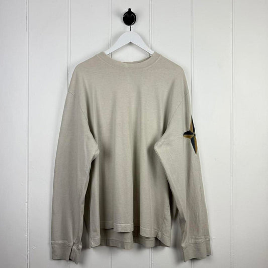 Stone Island Crewneck Sweatshirt Beige (XL)