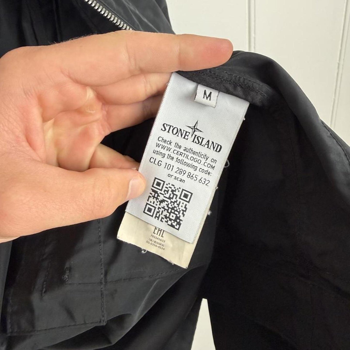 Stone Island Micro Reps Parka Black (M)
