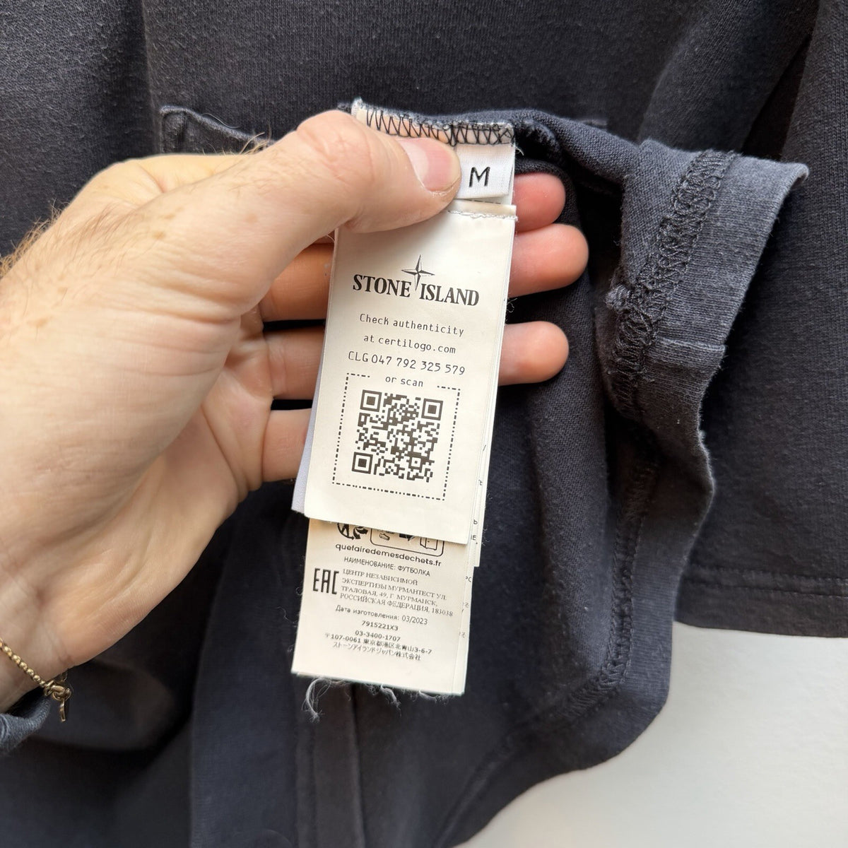Stone Island Marina Henley T-Shirt (M)