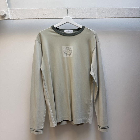 Stone Island Long Sleeve Logo T-Shirt (M)