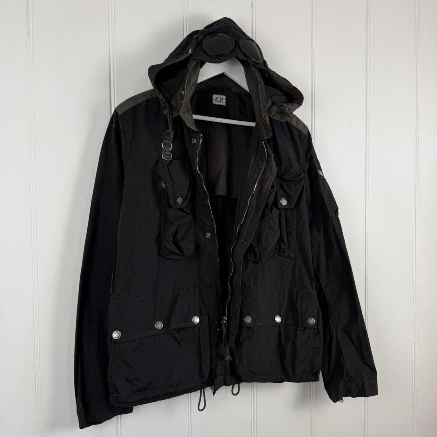CP Company Goggle Utility Jacket Black (L)