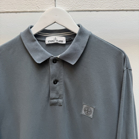 Stone Island Long Sleeve Polo Shirt (XL)