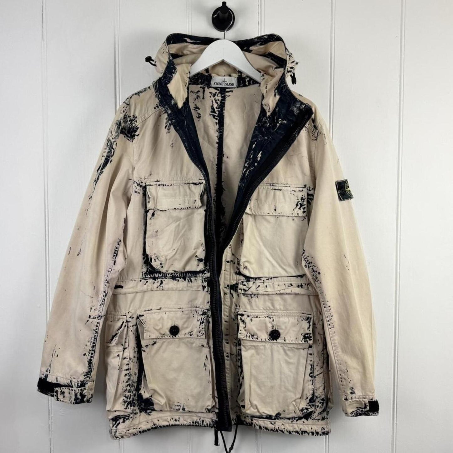 Stone Island Hand Corrosion Raso Jacket (L)
