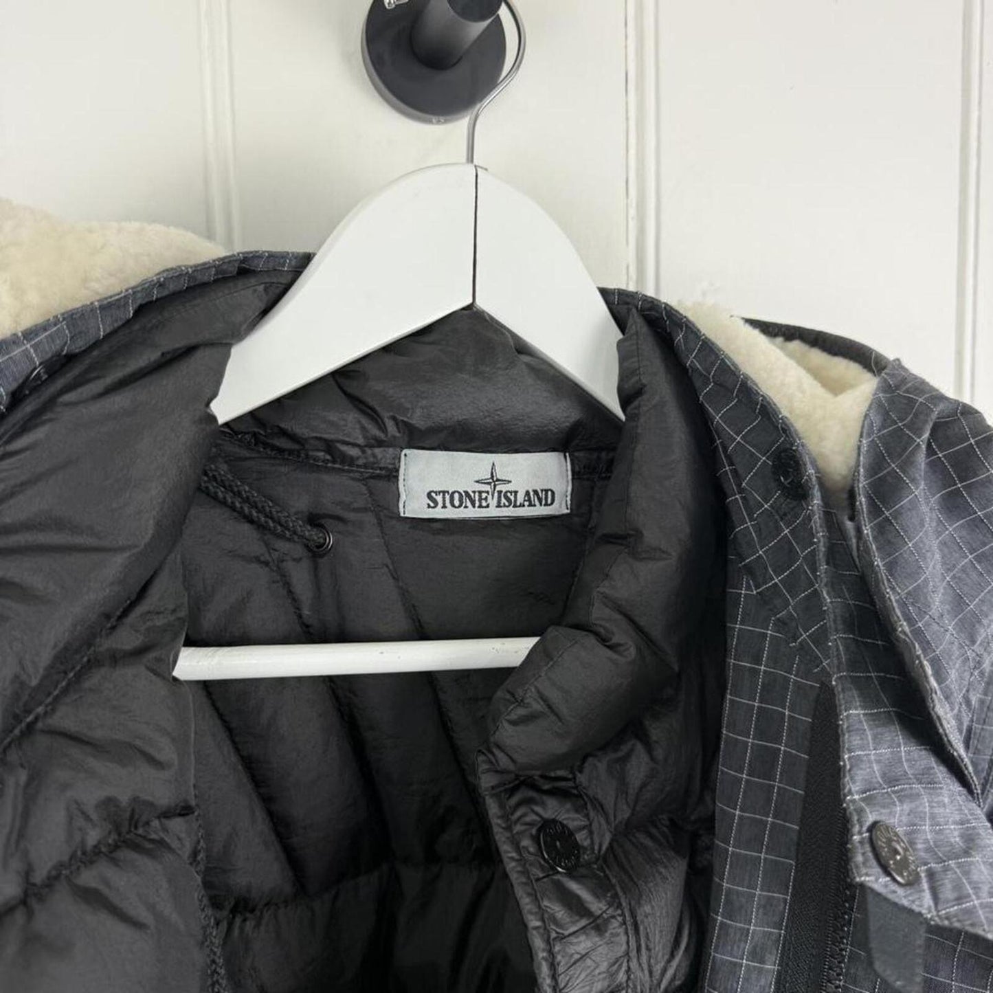 Stone Island Reflective Ripstop Chiné Jacket (M)